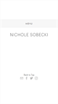 Mobile Screenshot of nicholesobecki.com